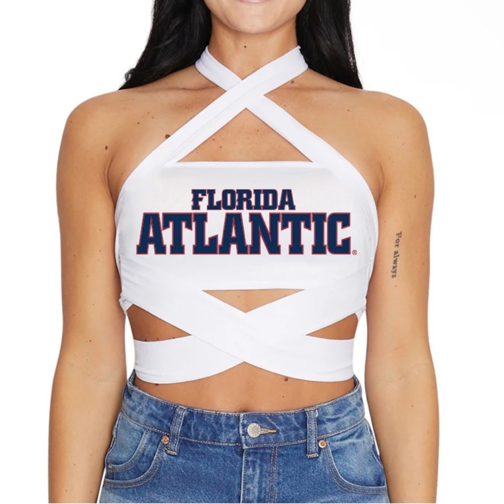 Florida Atlantic Multi-Way Bandeau Top